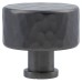 Alexander & Wilks Leila Hammered Round Cabinet Knob - 35mm Diameter - Dark Bronze