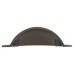 Crofts & Assinder Monmouth Cabinet Cup Handle - 64mm Centres - Brushed Iron