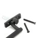 From The Anvil Brompton Knurled Locking Espagnolette Casement Window Handle - Right - Matt Black