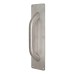 Anti-Ligature Infilled Door Pull Handle on Plate - Screw Fix - 300 x 75mm - Stainless Steel