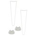 Exel Hairpin Leg - 2 Pin - 500mm Height - White - Pair