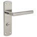 Exel Polished Stainless Steel Mitred Bathroom Door Handle - 172 x 44mm
