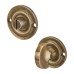 Hampstead Bathroom Turn & Release - 43mm Diameter - Florentine Bronze