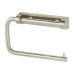 Dolphin Single Toilet Roll Holder - 93 x 147 x 23mm - Satin Stainless Steel