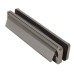 Fab & Fix - uPVC/Timber - Nu-Mail Letter Plate - 310 x 68mm - Door Thickness 40-80mm - Bright Bronze
