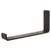 Olde Forge Steel Scaffold Board Shelf Bracket - Type 2 - 245 x 108 x 40mm - Matt Lacquered Iron