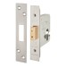 Hampstead Architectural Euro Profile Deadlock - 78mm Case - 57mm Backset - Satin Stainless Steel