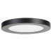 Forum Spa Tauri Magnetic Bezel for 12W Flush LED Bathroom Ceiling Light - Satin Black