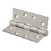 Arrone AR8180 Twin Ball Bearing Butt Fire Door Hinge - 102 x 76 x 3mm - 201 Satin Stainless - Pair