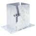 TIMCO Flush Fit Bolt Down Fence Post Shoe - Bolt Secure - 100 x 100mm - Galvanised