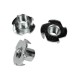 4 Pronged Tee Nut - M5 x 9mm - Zinc Plated - Pack of 200