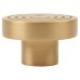 Frelan Hoxton Murray Round Cabinet Knob - 40mm Diameter - Satin Brass