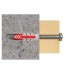 Fischer DuoPower Nylon Wall Plug with Screws - 6 x 30mm - Red & Grey - Pack of 50