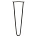 Exel Hairpin Leg - 2 Pin - 400mm Height - Black - Pair