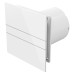 Everything Ventilation Mela Air Glass EVEMAG100T001 Bathroom Extractor Fan with Timer - White