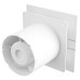 Everything Ventilation Mela Air Glass EVEMAG100T001 Bathroom Extractor Fan with Timer - White