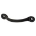 Olde Forge Bean Bow Cabinet Pull Handle - 88mm Centres - Black Iron