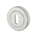 Excel Escutcheon - 52mm Diameter - Keyhole - Polished Chrome