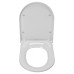 Croydex Malo Flexi-Fix Soft Close Toilet Seat - White