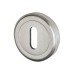 Heritage Brass by M Marcus Escutcheon - 48mm Diameter - Keyhole - Satin Chrome