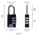 Squire Tough Lock Combination Padlock - 30mm Body - 13 x 26mm Shackle - Black