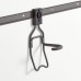 elfa Garage+ Storage Top Track System - Vertical Bike Hook for Storage Track - Matt Grey