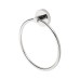 Croydex Romsey Towel Ring - 185 x 162 x 43mm - Polished Chrome