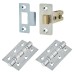 Exel Rome Latch Door Handle Kit - Polished Chrome