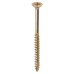 TIMCO Velocity Pozi Countersunk Wood Screws - 3.5 x 50mm - Yellow Zinc - Pack of 200