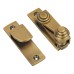 Heritage Brass by M Marcus Straight Quadrant Arm Sash Window Fastener - 69 x 20mm - Antique Brass