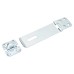 Light Duty Safety Hasp & Staple - 115mm Length - Bright Zinc Plated