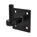 GateMate Heavy Duty Hook on Square Plate - 19mm Pin - Black Galvanised