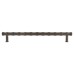 Alexander & Wilks Crispin Bamboo 15mm T-Bar Cabinet Pull Handle - 224mm Centres - PVD Dark Bronze