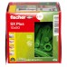 Fischer SX Plus Expansion High Quality Nylon Wall Plug - 10 x 50mm - Green - Pack of 45