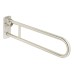Fitzroy of London Hinged Support Grab Rail - 800 x 200mm - Satin Stainless Steel