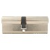 Yale 6 Pin 85mm Euro Double Cylinder - 40 + 45mm - Satin Nickel - Keyed to Differ