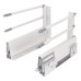 FVG Innobox Soft Close Drawer Pack - Includes 2 x Pairs of Rods - (H) 204mm x (D) 550mm - White