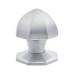 Exel Octagonal Centre Door Knob - 64mm Rose Diameter - Satin Chrome