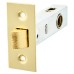 Exel Budget Tubular Latch - 78mm Case - 57mm Backset - Square - Brass Plated