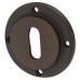 Burlington BUR60 by Frelan Escutcheon with Plain Rose - 53mm Diameter - Keyhole - Dark Bronze Burlington BUR60 by Frelan Escutcheon with Plain Rose - 53mm Diameter - Keyhole - Dark Bronze