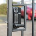 Borg BL3400 External Marine Grade Easicode Pro Push Button Gate Code Lock with Key Override - Black