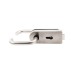 Lever Lock Set for Glass Doors - To Suit Non-Timber Frame