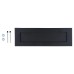 Letter Plate - 359 x 113mm - Matt Black