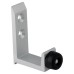 Pro Coat Hook - 12-21mm Panels - Satin Anodised Aluminium