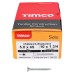 TIMCO Solo Chippy Pozi Countersunk Wood Screws - 5.0 x 45mm - Zinc Plated - Pack of 200
