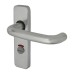 Exel Satin Stainless Steel 19mm Return to Door Bathroom Door Handle - 57mm c/c - Puma Range