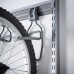 elfa Garage Storage Top Track System - Vertical Bike Hook for Storage Track - Grey