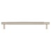 Alexander & Wilks Brunel 12mm Knurled T-Bar Cabinet Pull Handle - 192mm Centres - Polished Nickel