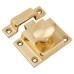 Hampstead Box Style Cupboard Catch - 55 x 40 x 35mm - Polished Brass  