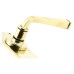 From The Anvil Aged Brass Euro Lock Door Handle - Avon Range - 152 x 48mm
